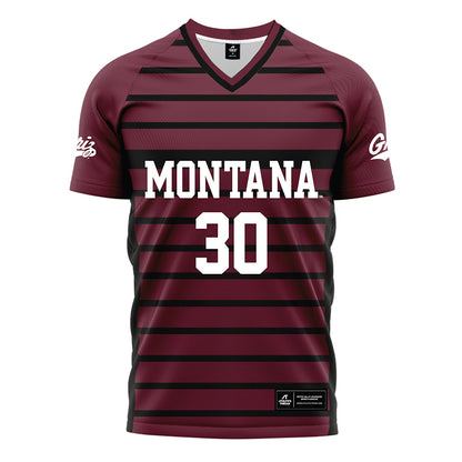 Montana - NCAA Women's Soccer : Mia Parkhurst - Maroon Soccer Jersey