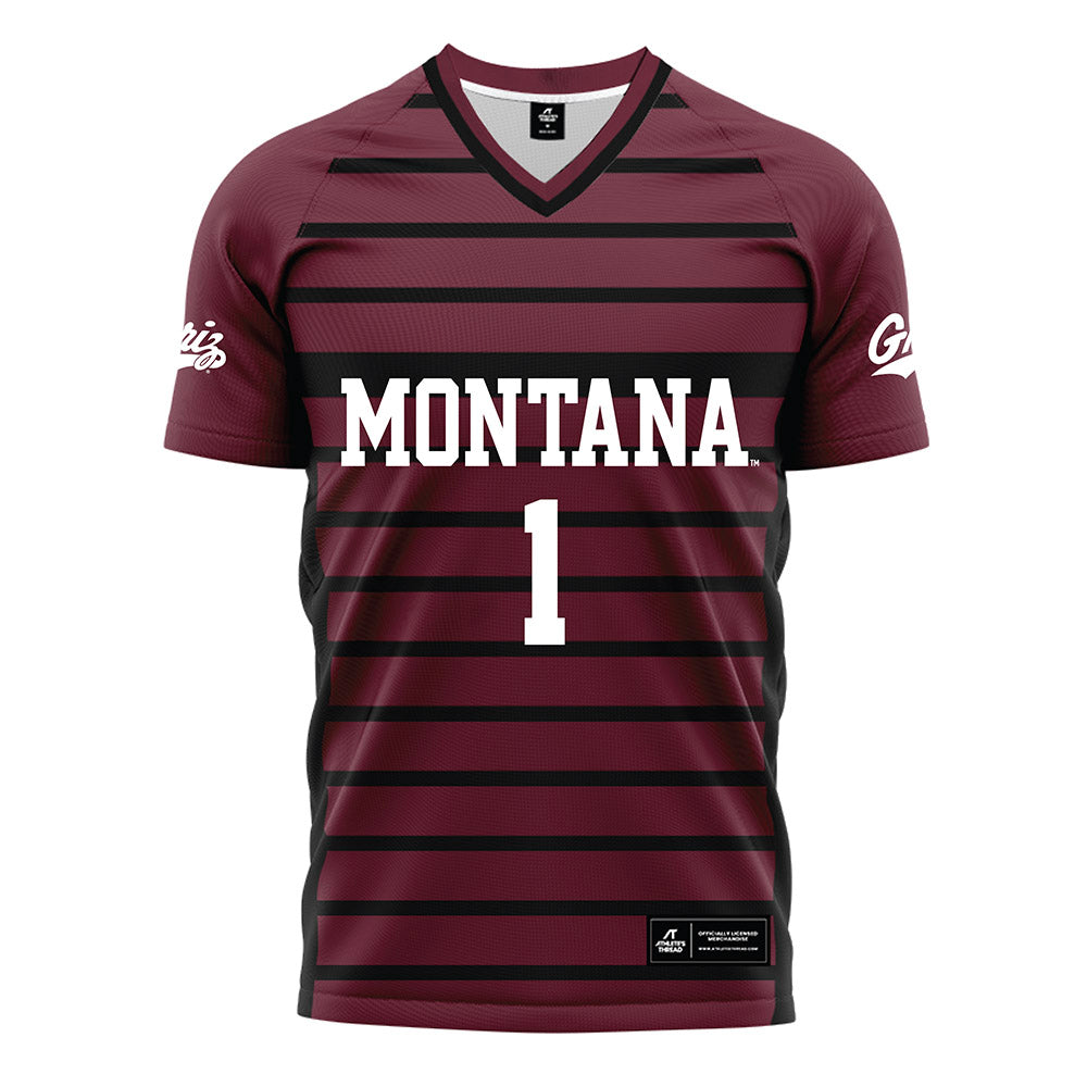 Montana - NCAA Women's Soccer : Ashlyn Dvorak - Maroon Soccer Jersey