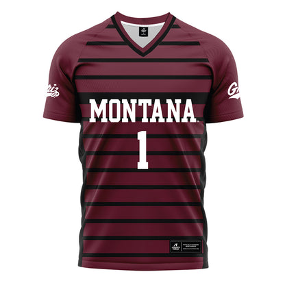 Montana - NCAA Women's Soccer : Ashlyn Dvorak - Maroon Soccer Jersey