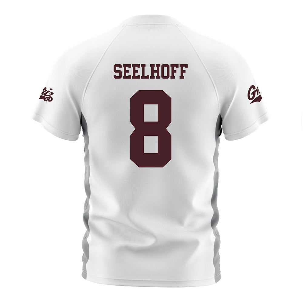 Montana - NCAA Women's Soccer : Chloe Seelhoff - White Soccer Jersey