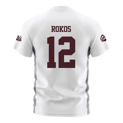 Montana - NCAA Women's Soccer : Lucie Rokos - White Soccer Jersey-1
