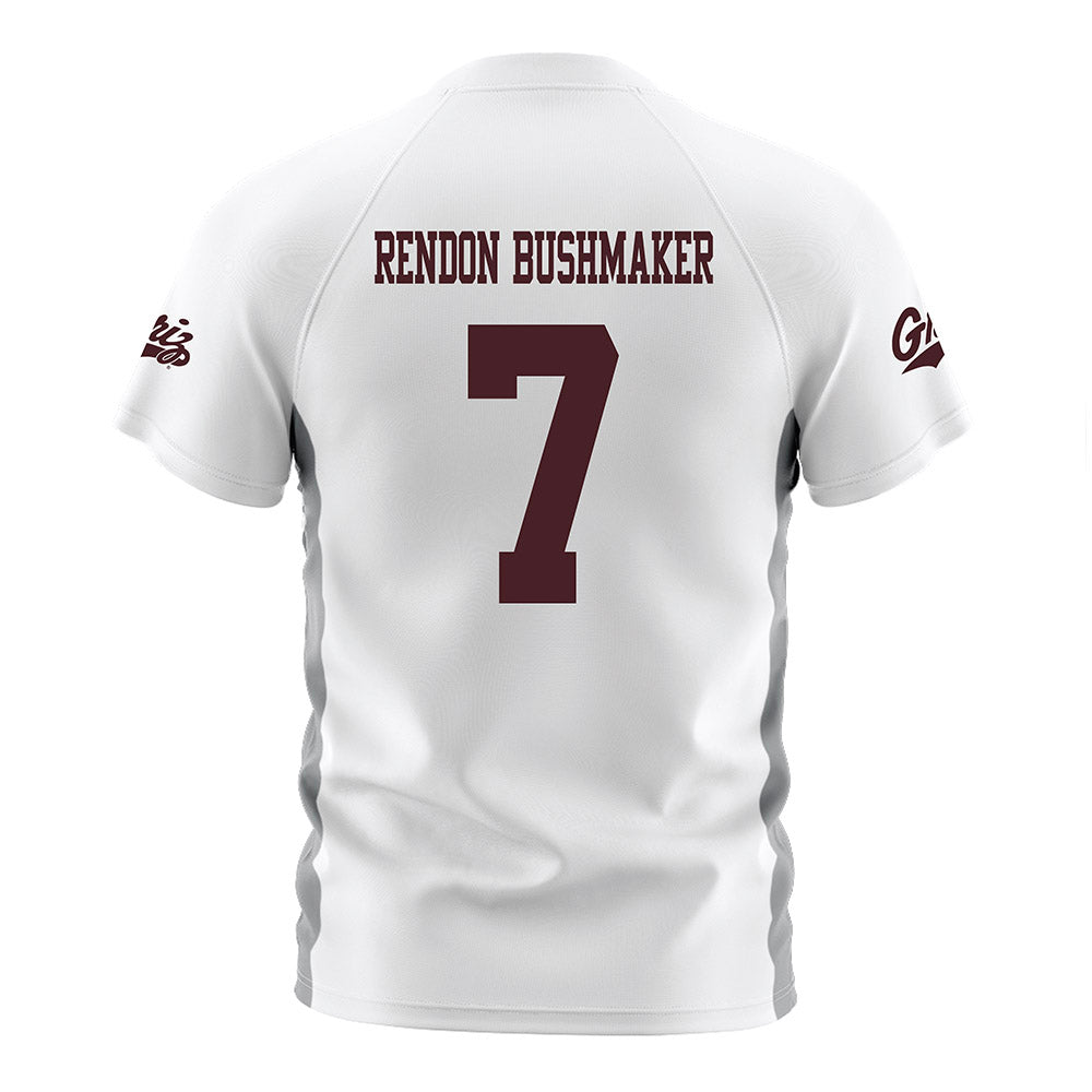 Montana - NCAA Women's Soccer : Kayla Rendon Bushmaker - White Soccer Jersey