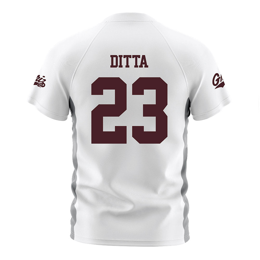 Montana - NCAA Women's Soccer : Maddie Ditta - White Soccer Jersey-1