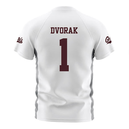 Montana - NCAA Women's Soccer : Ashlyn Dvorak - White Soccer Jersey