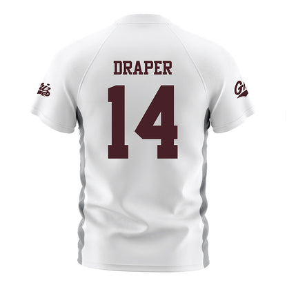 Montana - NCAA Women's Soccer : Mia Draper - White Soccer Jersey-1