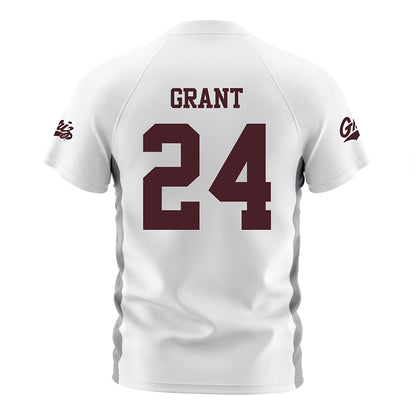 Montana - NCAA Women's Soccer : Kiera Grant - White Soccer Jersey-1