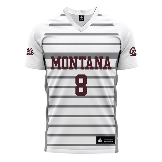 Montana - NCAA Women's Soccer : Chloe Seelhoff - White Soccer Jersey