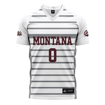 Montana - NCAA Women's Soccer : Jillian Miliffe - White Soccer Jersey-0