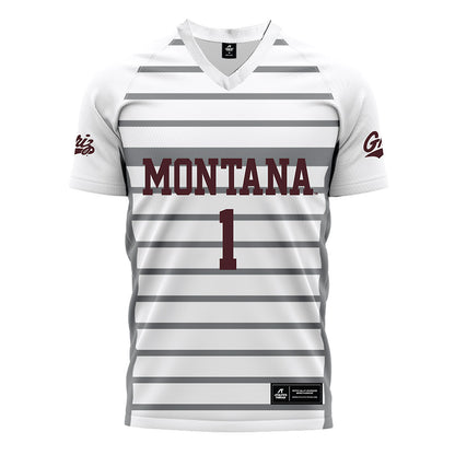 Montana - NCAA Women's Soccer : Ashlyn Dvorak - White Soccer Jersey