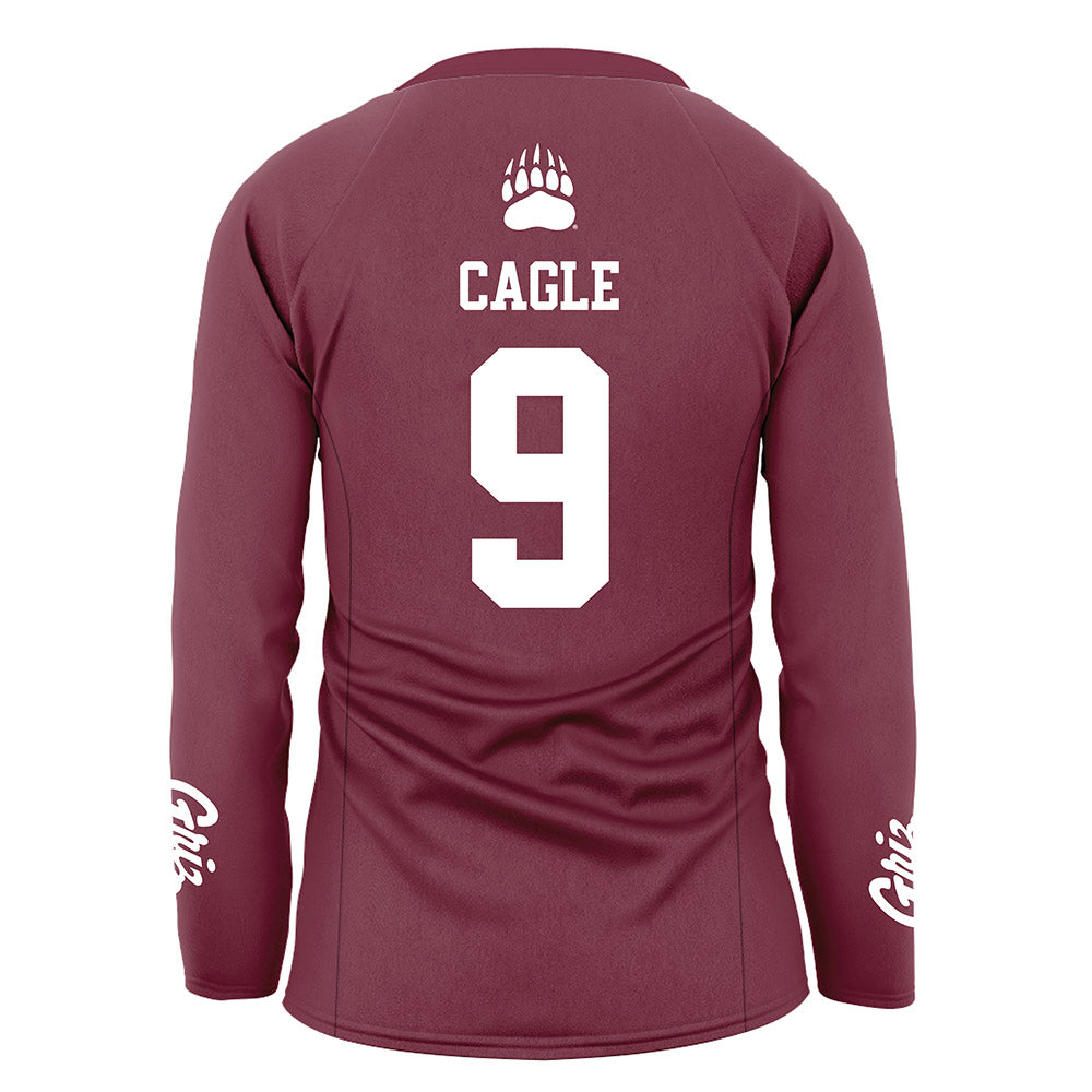 Montana - NCAA Women's Volleyball : Gracie Cagle - Maroon Volleyball Jersey