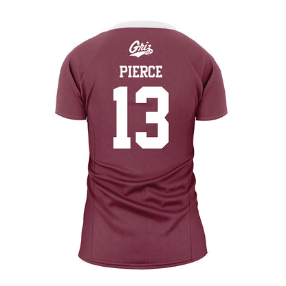 Montana - NCAA Women's Volleyball : Sydney Pierce - Maroon Volleyball Jersey