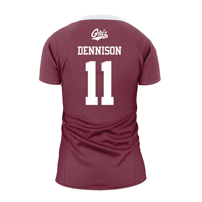 Montana - NCAA Women's Volleyball : Sierra Dennison - Maroon Volleyball Jersey