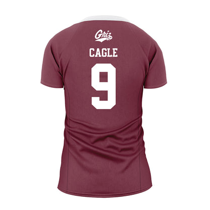 Montana - NCAA Women's Volleyball : Gracie Cagle - Maroon Volleyball Jersey