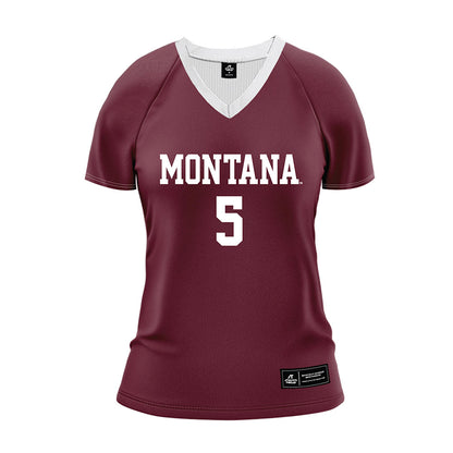 Montana - NCAA Women's Volleyball : Alex Stone - Maroon Volleyball Jersey