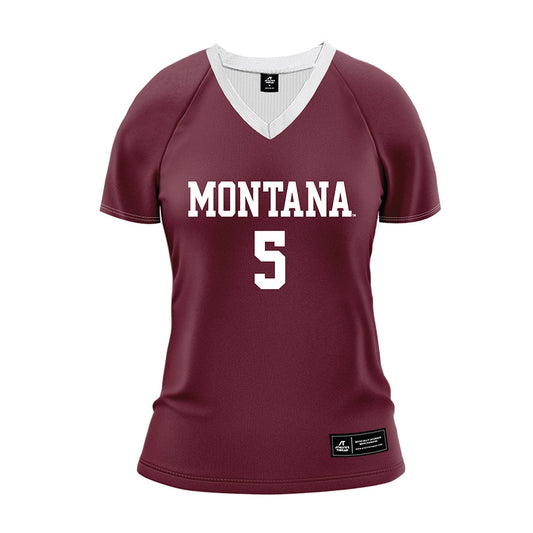 Montana - NCAA Women's Volleyball : Alex Stone - Maroon Volleyball Jersey