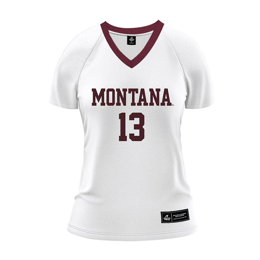 Montana - NCAA Women's Volleyball : Sydney Pierce - White Volleyball Jersey