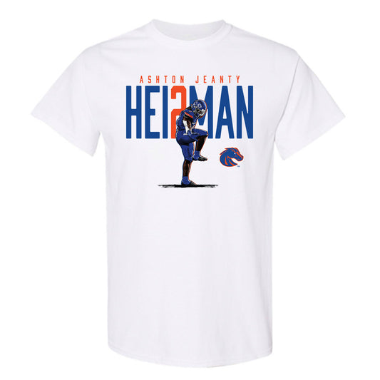 Boise State - NCAA Football : Ashton Jeanty - T-Shirt Individual Caricature