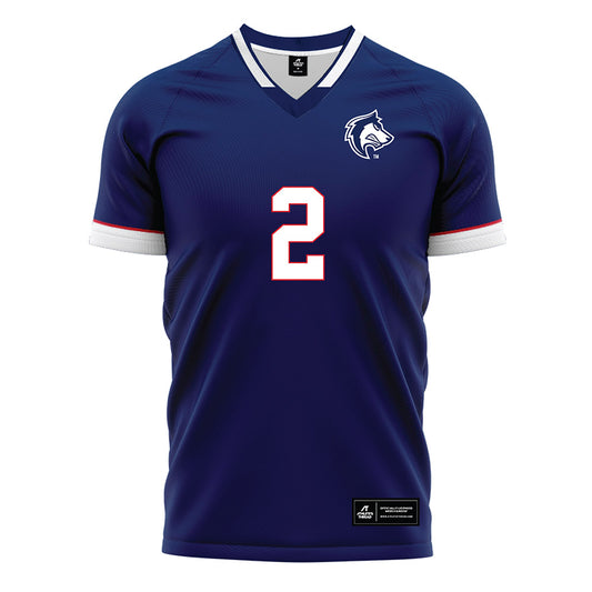 CSU Pueblo - NCAA Women's Soccer : Alexis Sepulveda - Navy Soccer Jersey-0