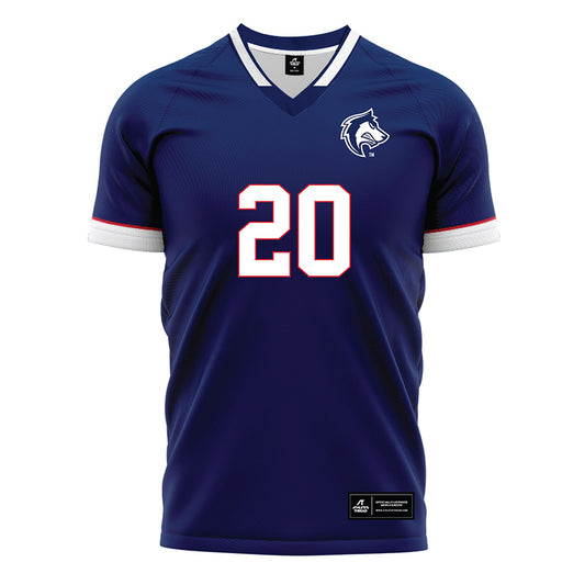 CSU Pueblo - NCAA Women's Soccer : Faith Moa - Navy Soccer Jersey-0