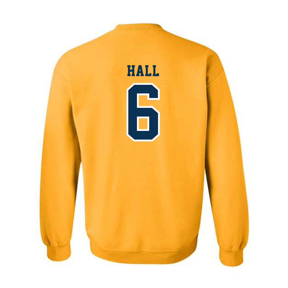 Coppin State - NCAA Men's Basketball : Demariontay Hall - Classic Shersey Crewneck Sweatshirt-1