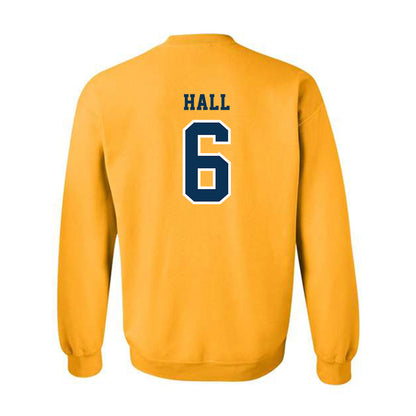 Coppin State - NCAA Men's Basketball : Demariontay Hall - Classic Shersey Crewneck Sweatshirt-1