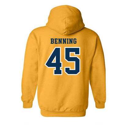 Coppin State - NCAA Softball : JoMhara Benning - Classic Shersey Hooded Sweatshirt-1
