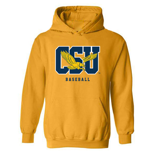 Coppin State - NCAA Baseball : Brett Helmbrecht - Classic Shersey Hooded Sweatshirt-0