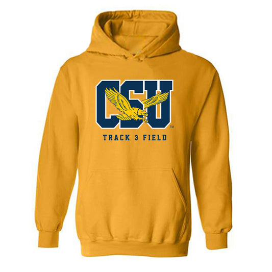 Coppin State - NCAA Men's Track & Field : Carl Drakes - Classic Shersey Hooded Sweatshirt-0