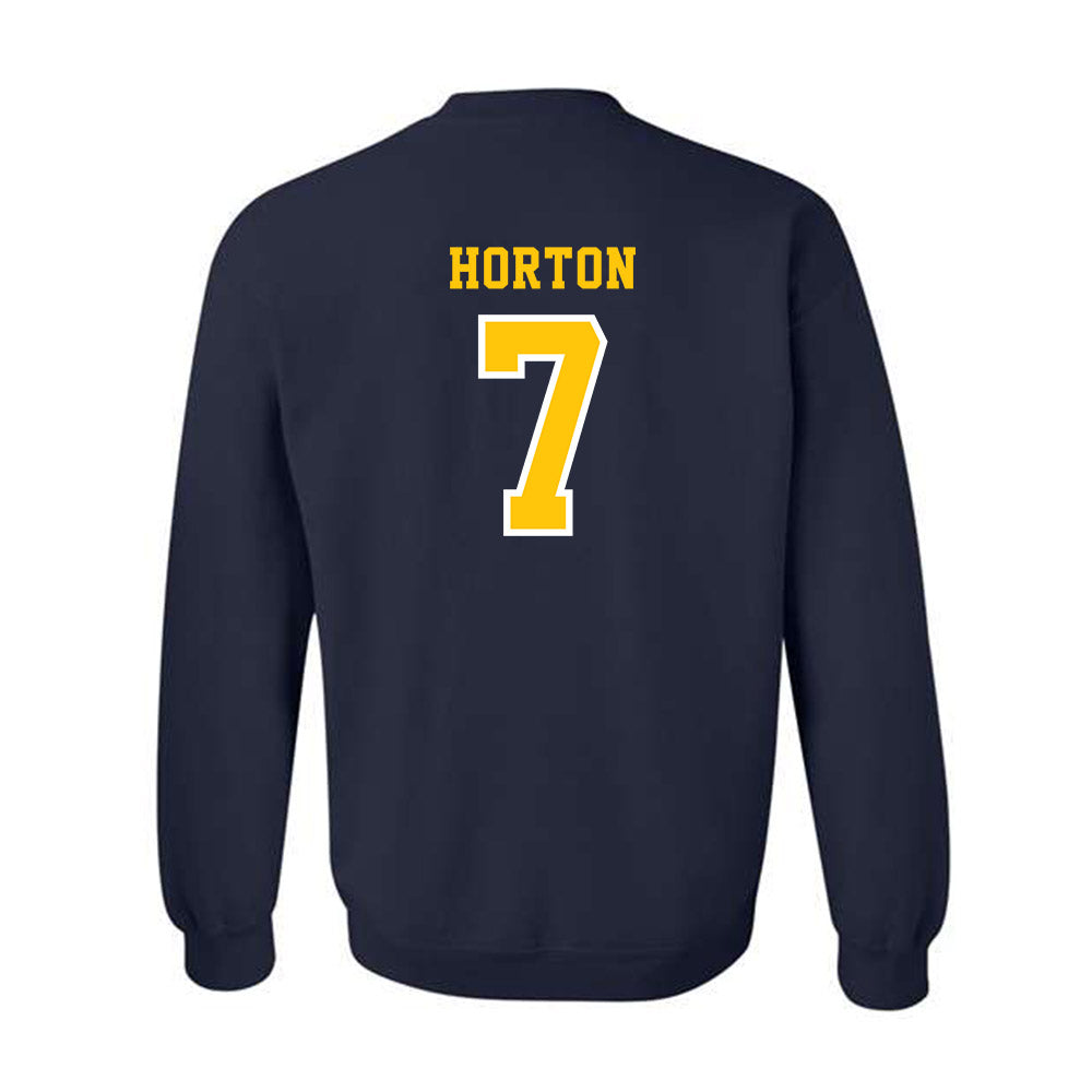 Coppin State - NCAA Men's Basketball : Khali Horton - Classic Shersey Crewneck Sweatshirt-1