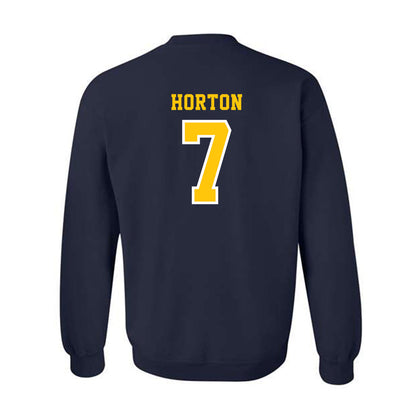 Coppin State - NCAA Men's Basketball : Khali Horton - Classic Shersey Crewneck Sweatshirt-1