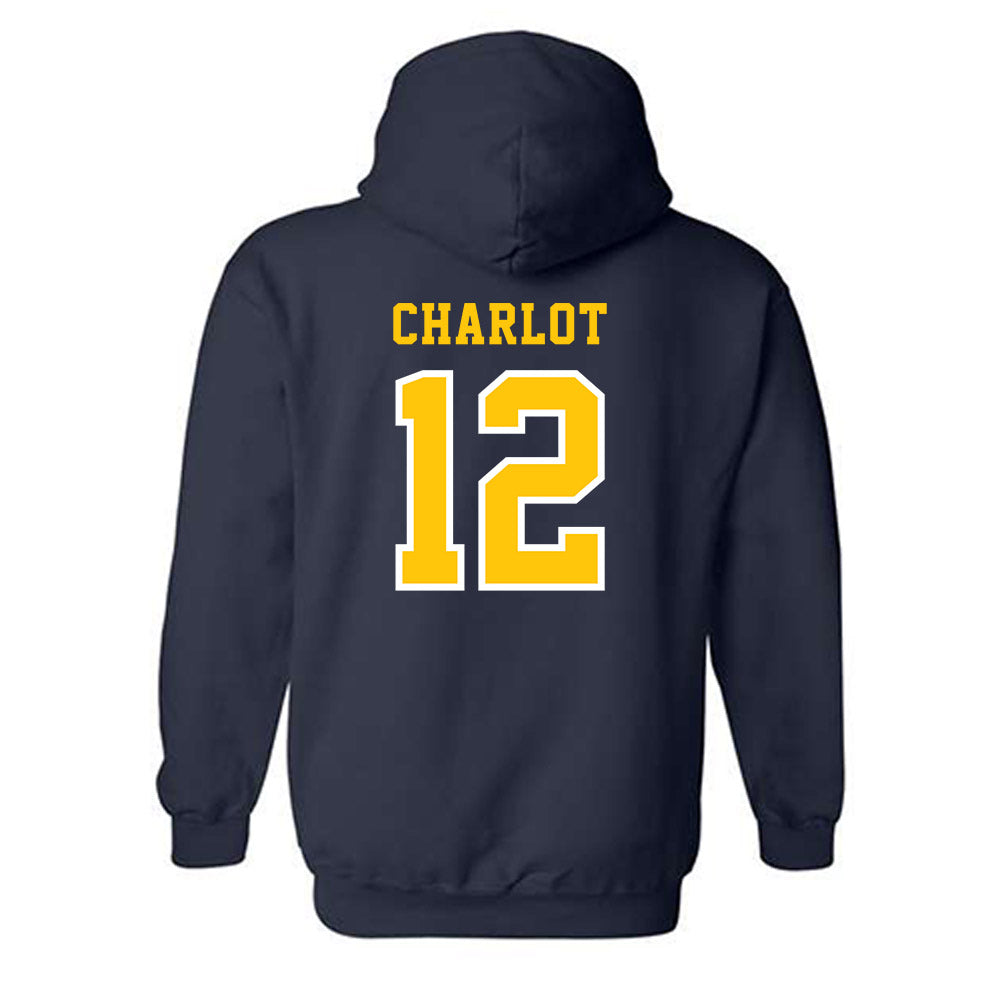 Coppin State - NCAA Baseball : Elijah Charlot - Classic Shersey Hooded Sweatshirt-1