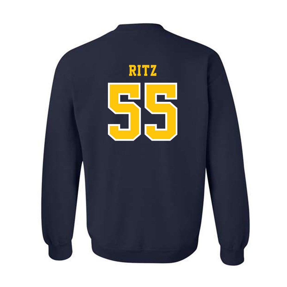 Coppin State - NCAA Baseball : Justin Ritz - Classic Shersey Crewneck Sweatshirt-1