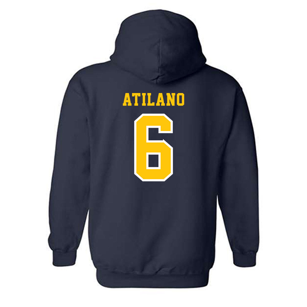 Coppin State - NCAA Women's Volleyball : Cherisse Atilano - Classic Shersey Hooded Sweatshirt-1