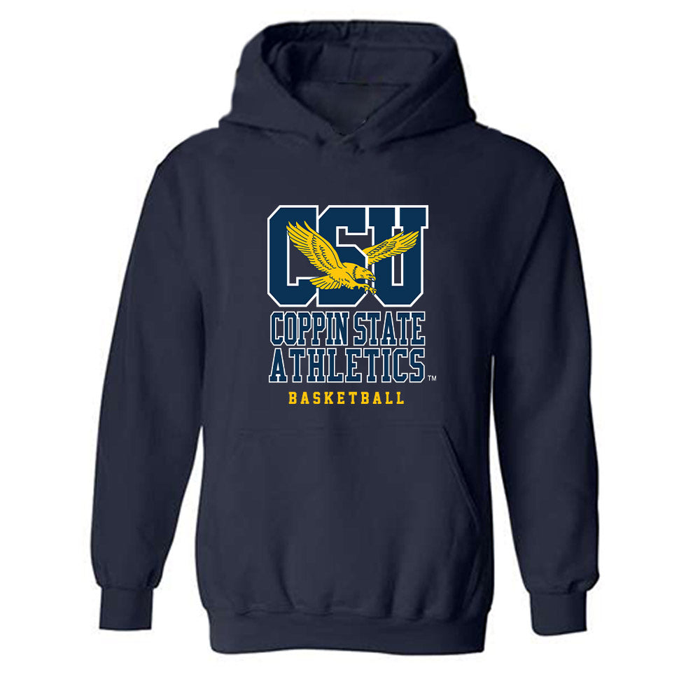 Coppin State - NCAA Men's Basketball : Khali Horton - Classic Shersey Hooded Sweatshirt-0
