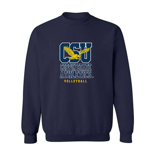 Coppin State - NCAA Women's Volleyball : Deviana Walker - Classic Shersey Crewneck Sweatshirt-0
