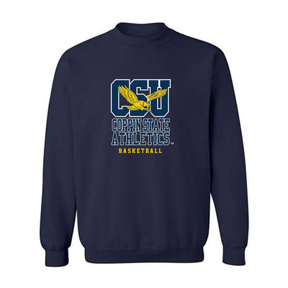 Coppin State - NCAA Women's Basketball : Seimone Newton - Classic Shersey Crewneck Sweatshirt-0