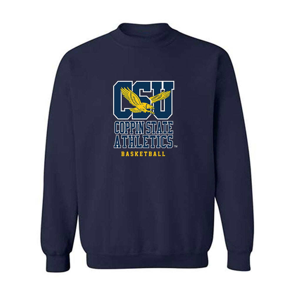 Coppin State - NCAA Men's Basketball : Khali Horton - Classic Shersey Crewneck Sweatshirt-0