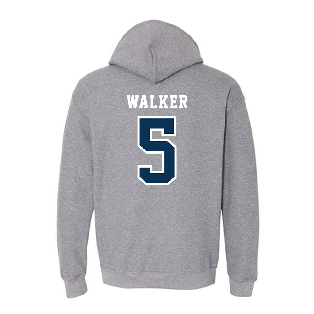 Coppin State - NCAA Women's Volleyball : Deviana Walker - Classic Shersey Hooded Sweatshirt-1