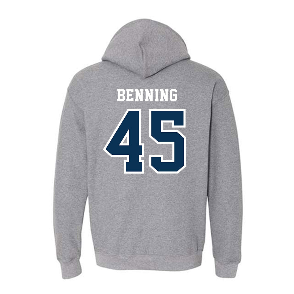 Coppin State - NCAA Softball : JoMhara Benning - Classic Shersey Hooded Sweatshirt-1