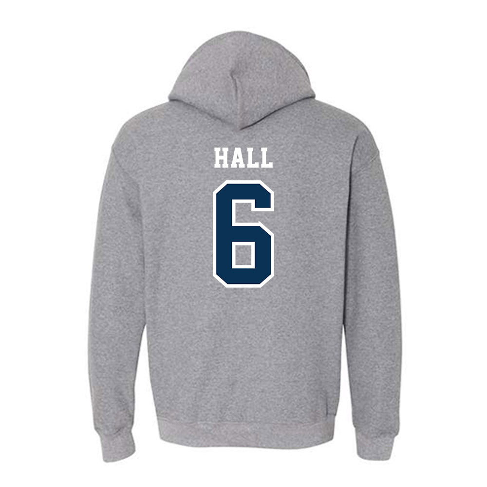 Coppin State - NCAA Men's Basketball : Demariontay Hall - Classic Shersey Hooded Sweatshirt-1