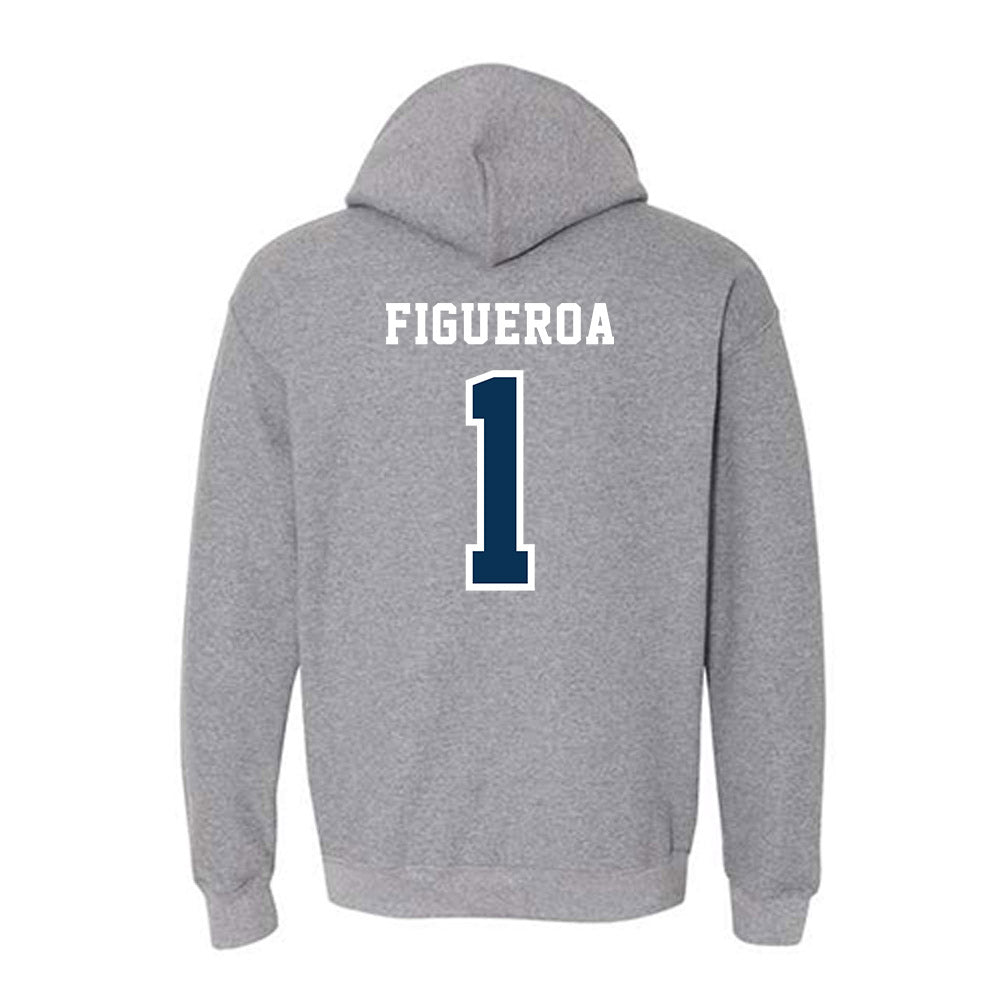 Coppin State - NCAA Women's Volleyball : Coral Figueroa - Classic Shersey Hooded Sweatshirt-1
