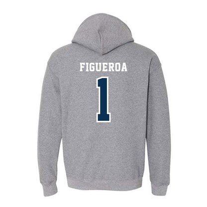 Coppin State - NCAA Women's Volleyball : Coral Figueroa - Classic Shersey Hooded Sweatshirt-1