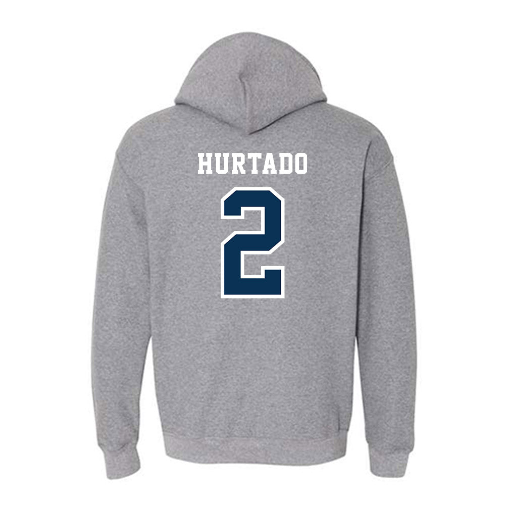 Coppin State - NCAA Baseball : AJ Hurtado - Classic Shersey Hooded Sweatshirt-1