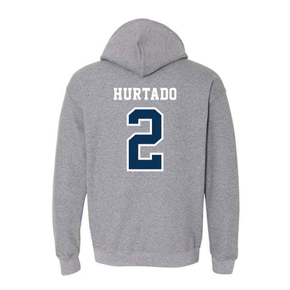 Coppin State - NCAA Baseball : AJ Hurtado - Classic Shersey Hooded Sweatshirt-1