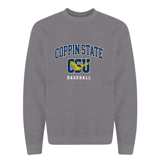 Coppin State - NCAA Baseball : AJ Hurtado - Classic Shersey Crewneck Sweatshirt-0