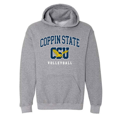 Coppin State - NCAA Women's Volleyball : Coral Figueroa - Classic Shersey Hooded Sweatshirt-0