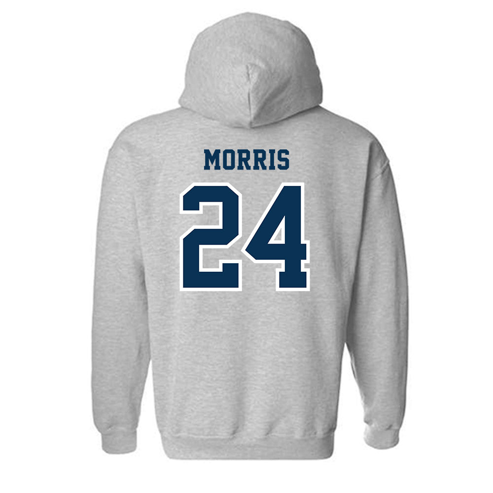 Coppin State - NCAA Women's Basketball : Khila Morris - Classic Shersey Hooded Sweatshirt-1