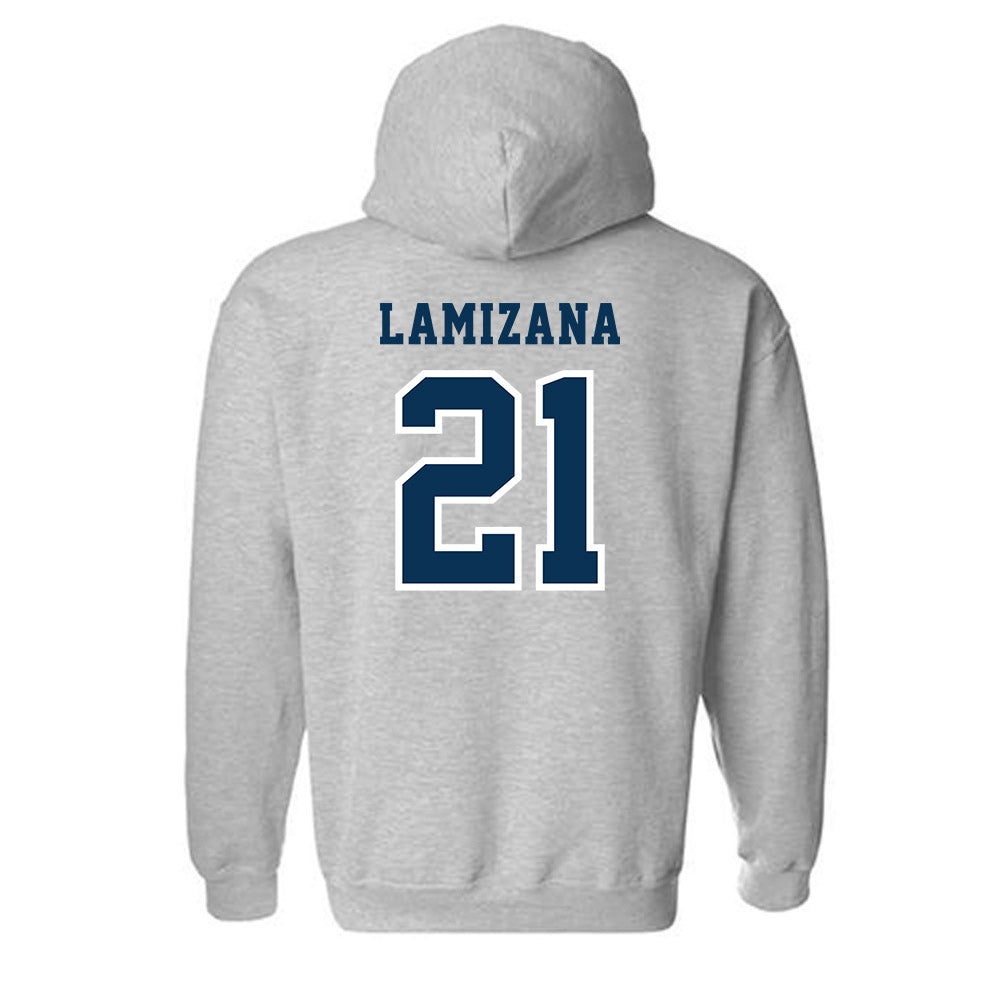 Coppin State - NCAA Men's Basketball : Nelson Lamizana - Classic Shersey Hooded Sweatshirt-1