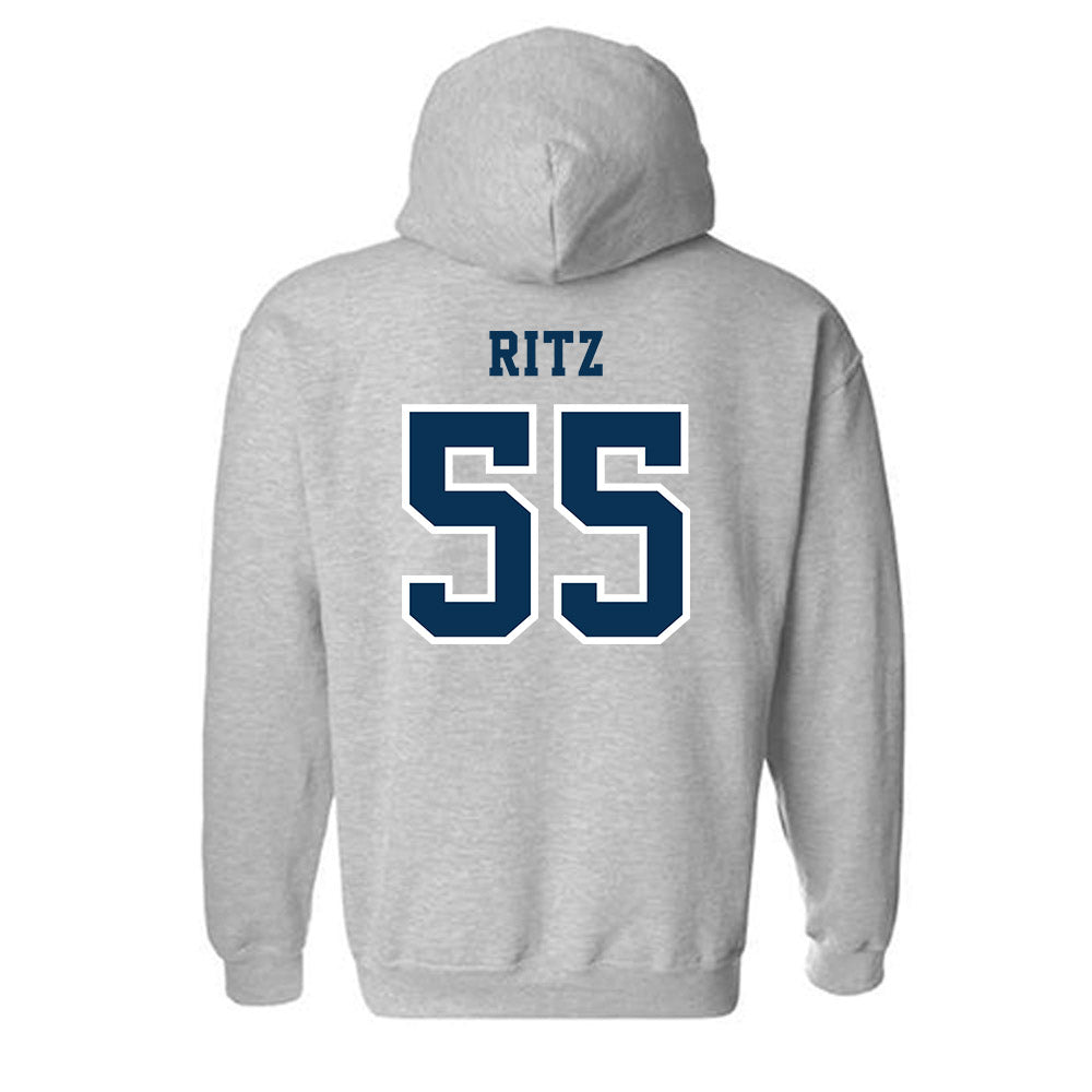 Coppin State - NCAA Baseball : Justin Ritz - Classic Shersey Hooded Sweatshirt-1