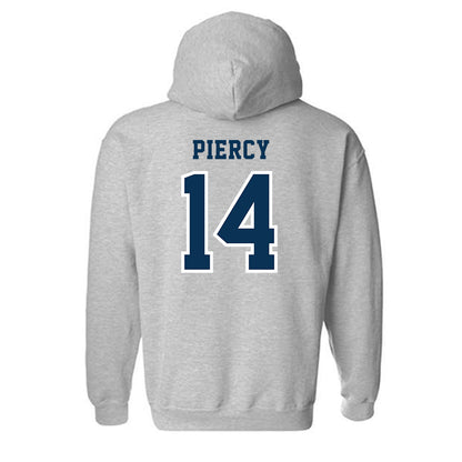 Coppin State - NCAA Men's Basketball : Jamari Piercy - Classic Shersey Hooded Sweatshirt-1
